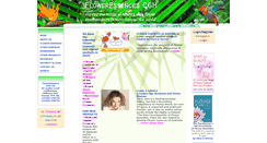 Desktop Screenshot of flowersense.co.uk